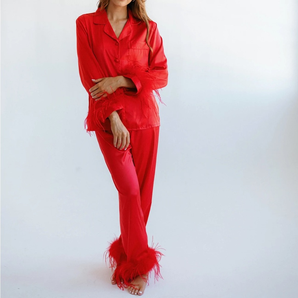 the cutest PJs! great for a wedding party or the holidays!